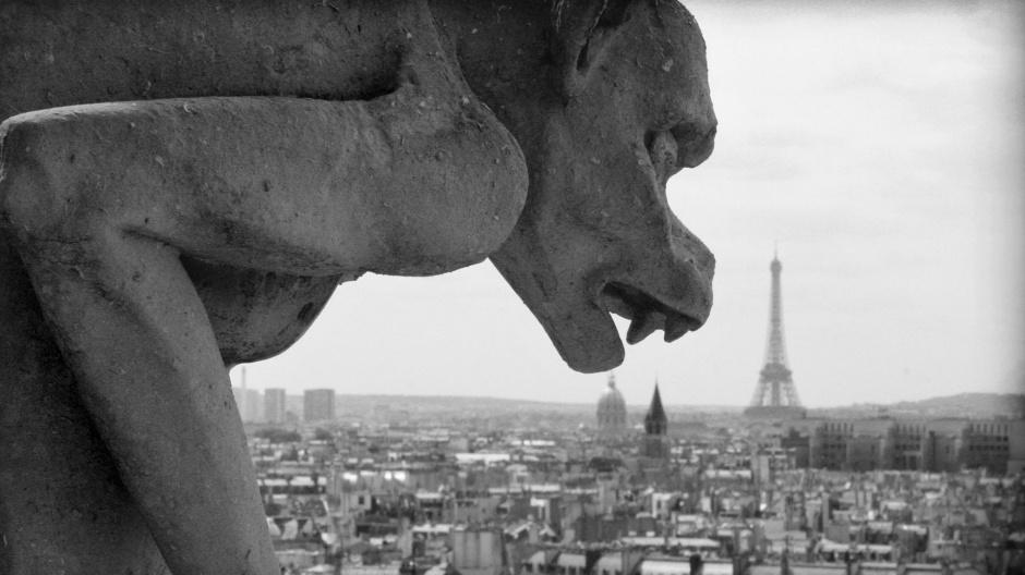 超有创意的欧美意境黑白图片