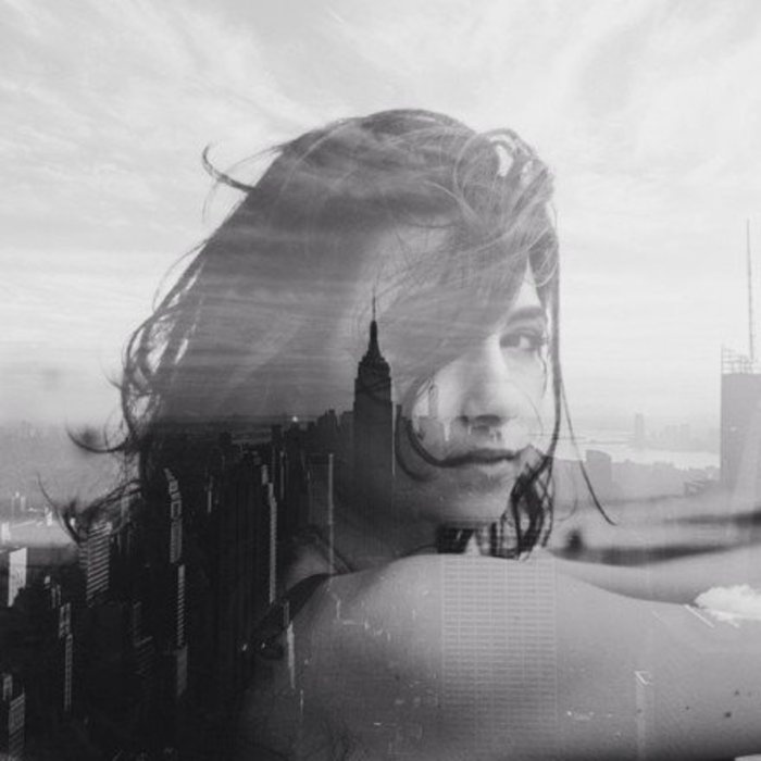 悲伤欧美意境黑白图精选素材