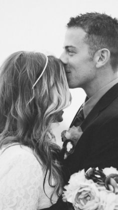 浪漫欧美情侣黑白高清大图