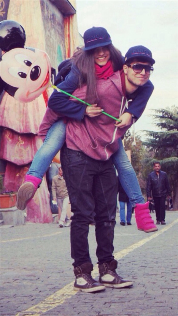 唯美意境欧美情侣空间素材