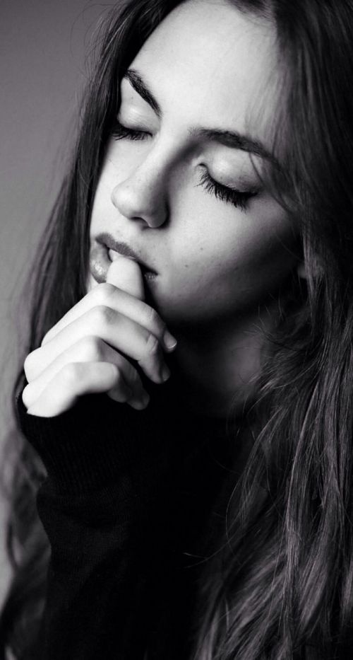 小清新意境女生欧美风格图片