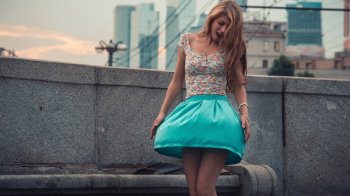 街拍欧美范儿美女图片集锦