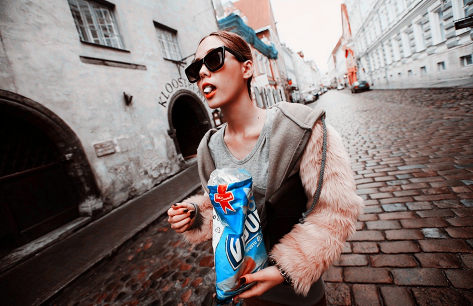 街拍欧美范儿美女图片集锦