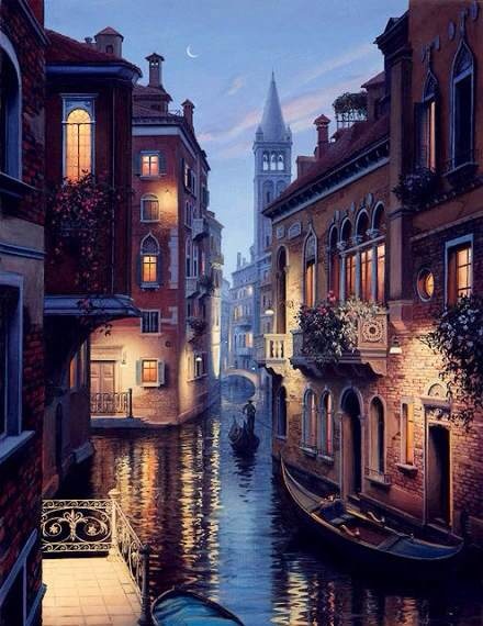 欧美风建筑浪漫主题背景素材