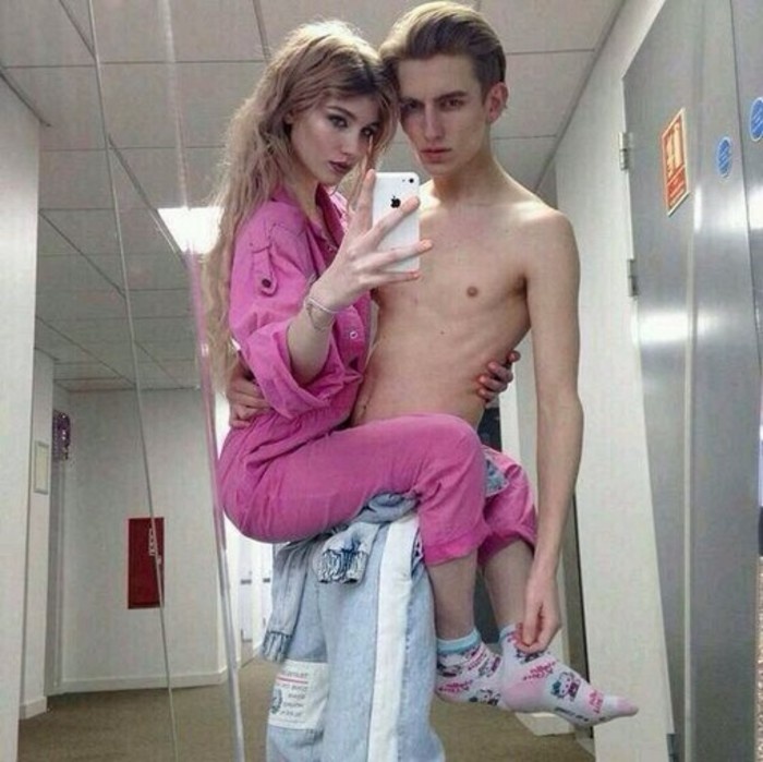 欧美情侣个性搞怪头像图片