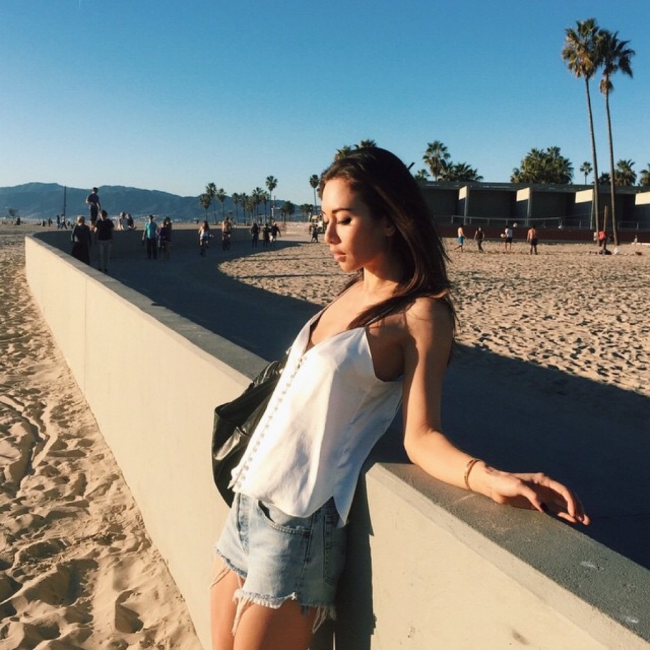 可爱欧美范儿美女街拍图片