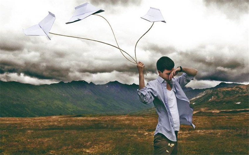 欧美帅哥伤感意境高清壁纸