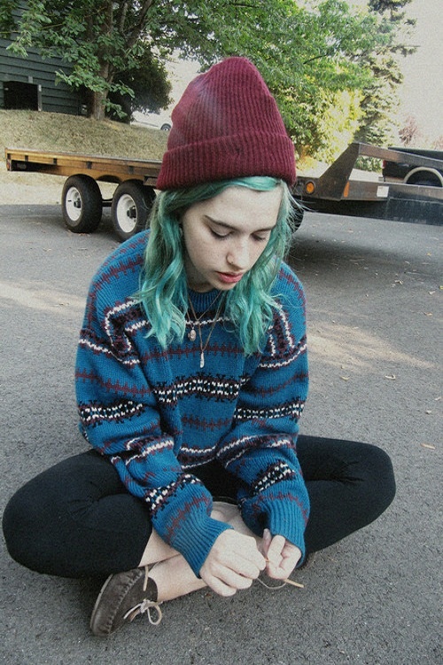 摇滚个性霸气欧美范壁纸女生图片