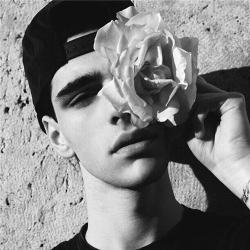 森系欧美范男生头像图片