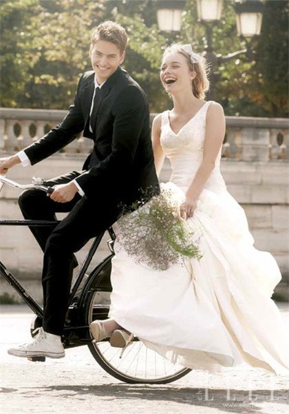 甜蜜唯美欧美风结婚照美图精选