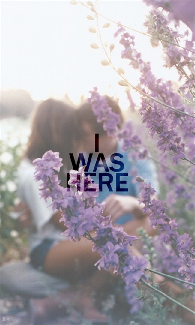 小清新欧美情侣浪漫意境图