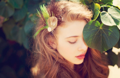 欧美清新唯美女生浪漫意境美图