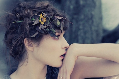 欧美清新唯美女生浪漫意境美图