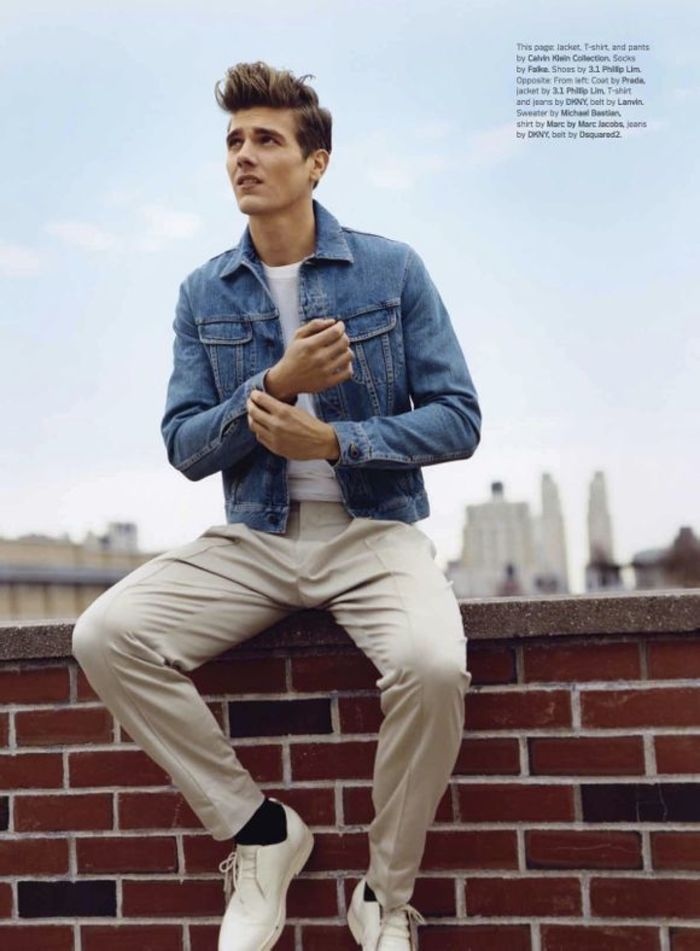 街头潮流欧美风男生衣服搭配图片