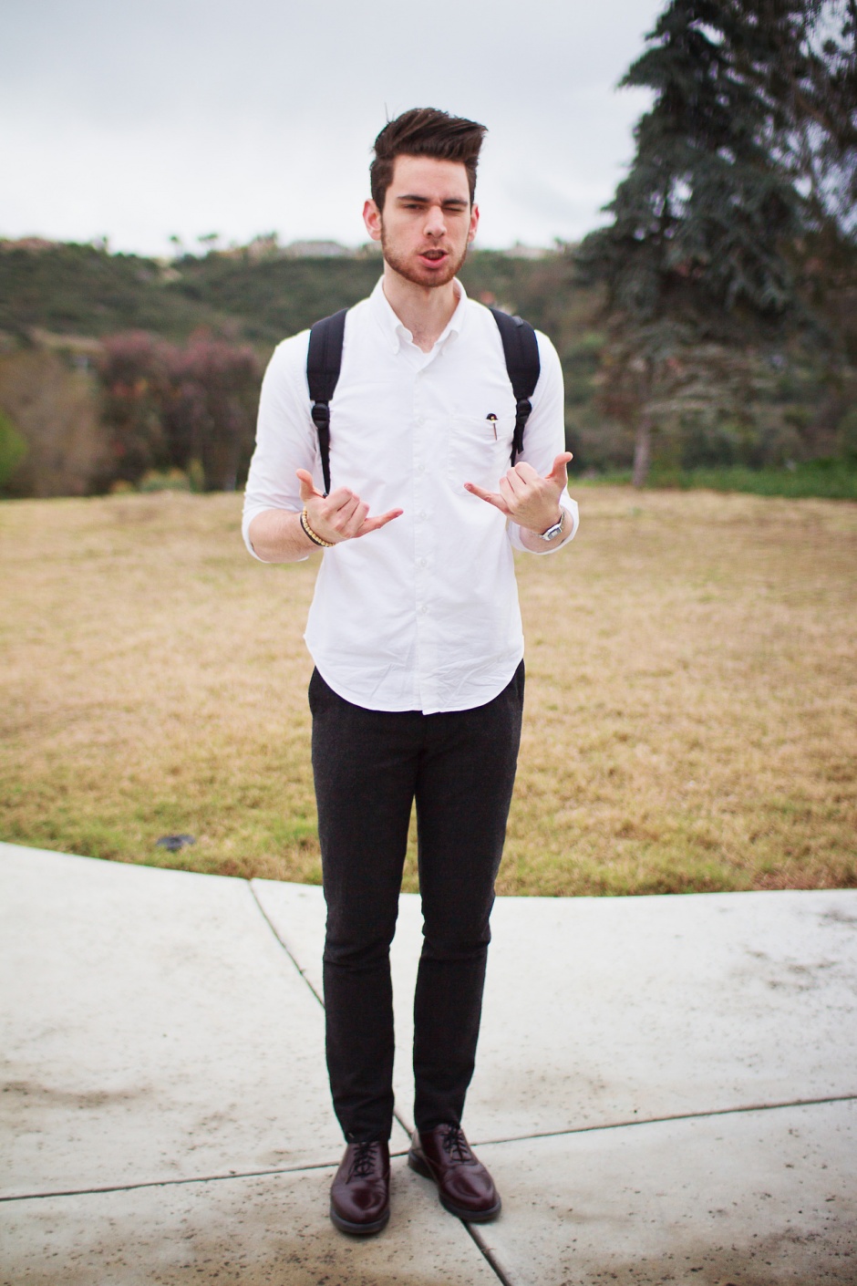 街头潮流欧美风男生衣服搭配图片