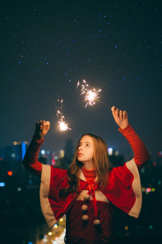 个性唯美的欧美女生意境头像