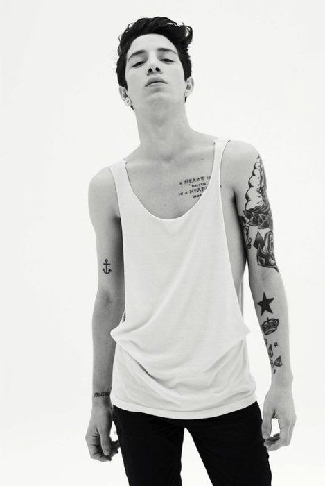 帅气欧美男生霸气个性图片