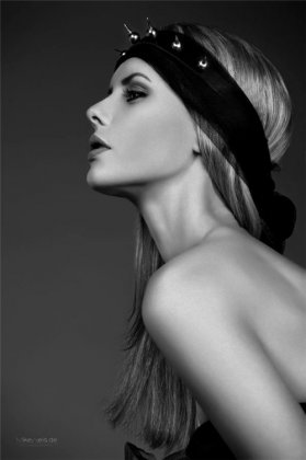 模特黑白性感欧美范唯美图片