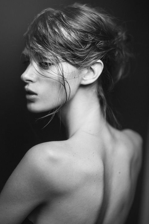 模特黑白性感欧美范唯美图片