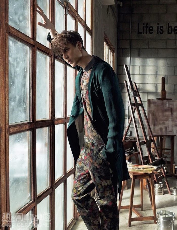 酷拽欧美帅哥潮流个性写真