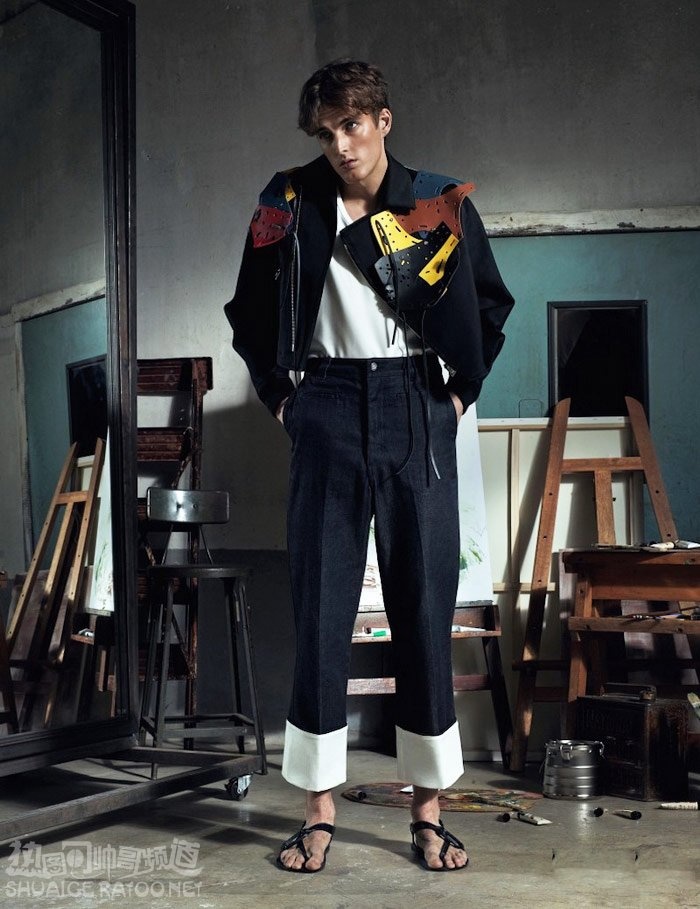 酷拽欧美帅哥潮流个性写真