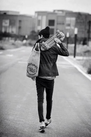 颓废欧美范男帅哥创意手机壁纸