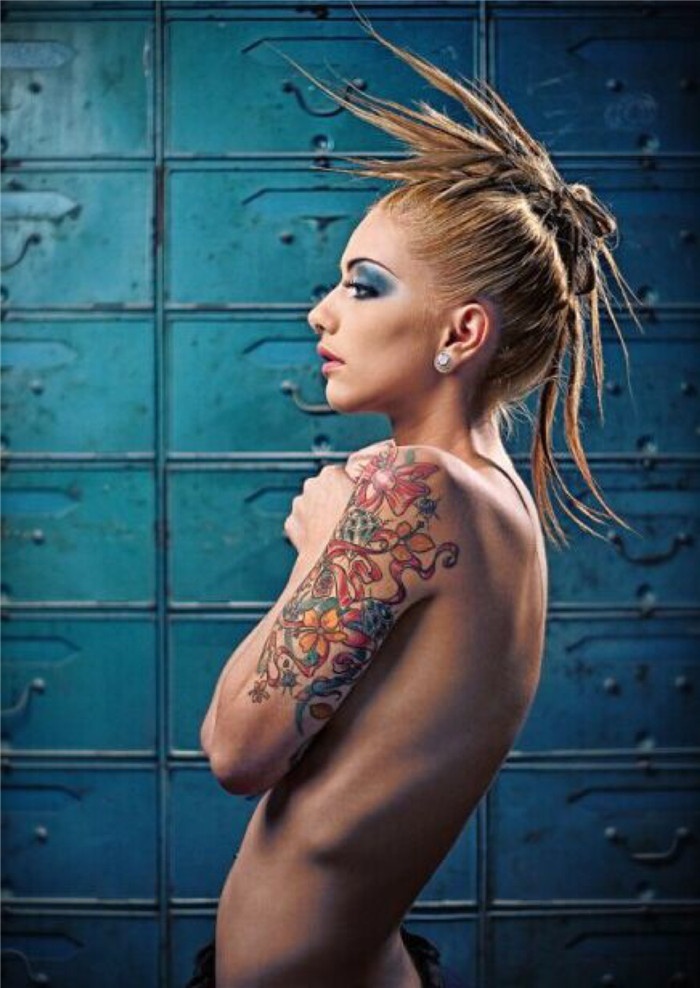 超个性的欧美霸气纹身图片