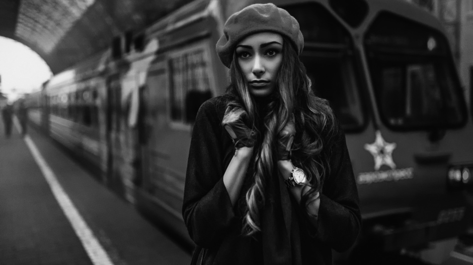 极具个性的欧美范黑白图片