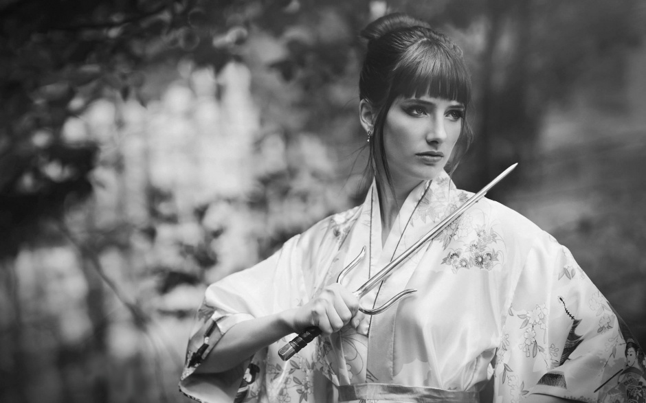 极具个性的欧美范黑白图片