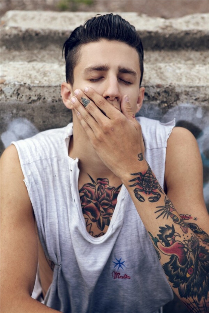 略显霸气的欧美范纹身图案