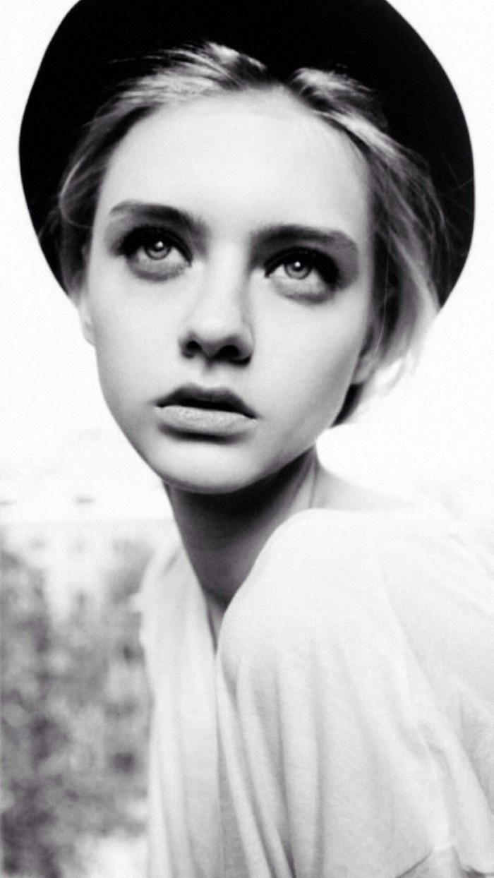 高冷欧美范唯美黑白图片手机壁纸