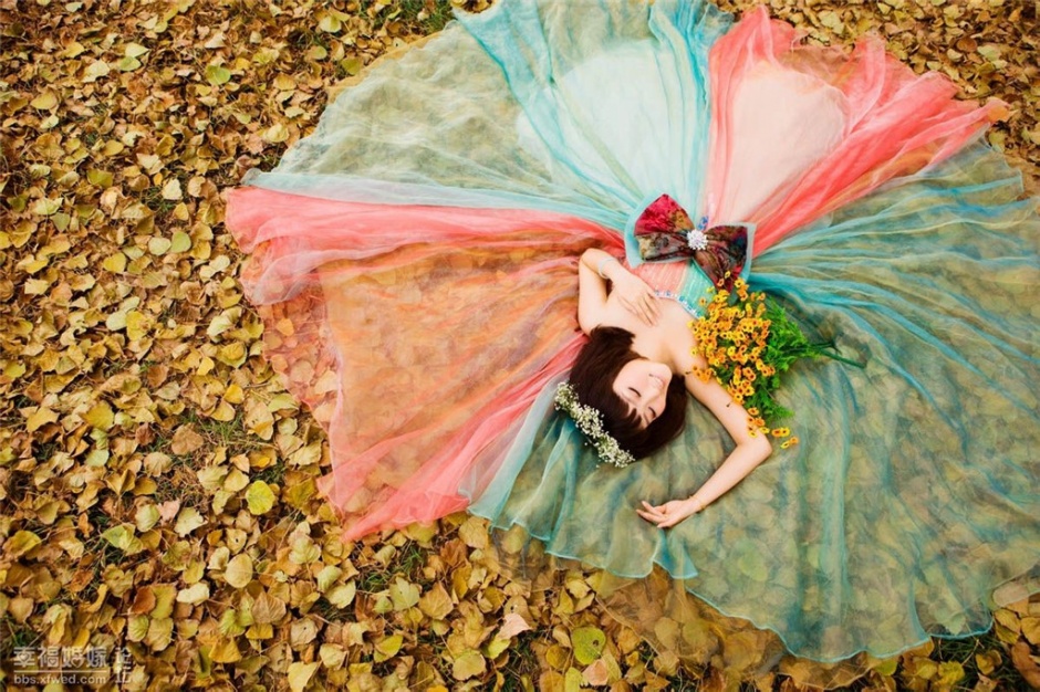 唯美意境欧美范婚纱照壁纸