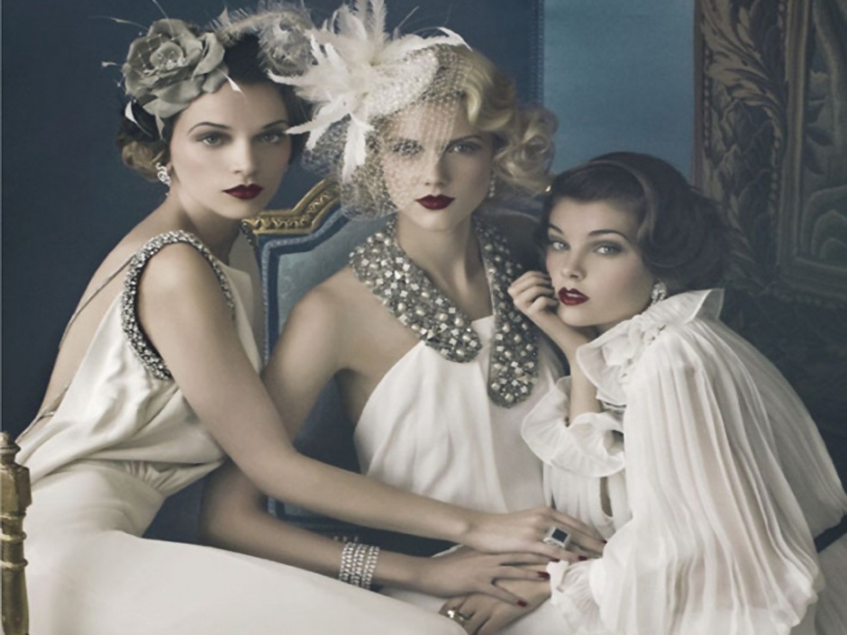 唯美意境欧美范婚纱照壁纸