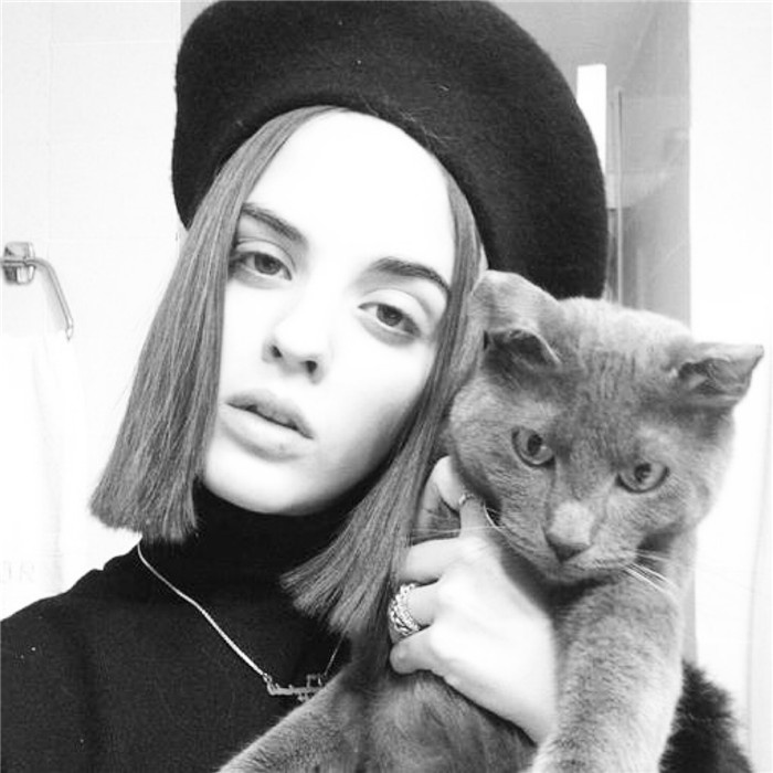 高冷风欧美范唯美黑白壁纸