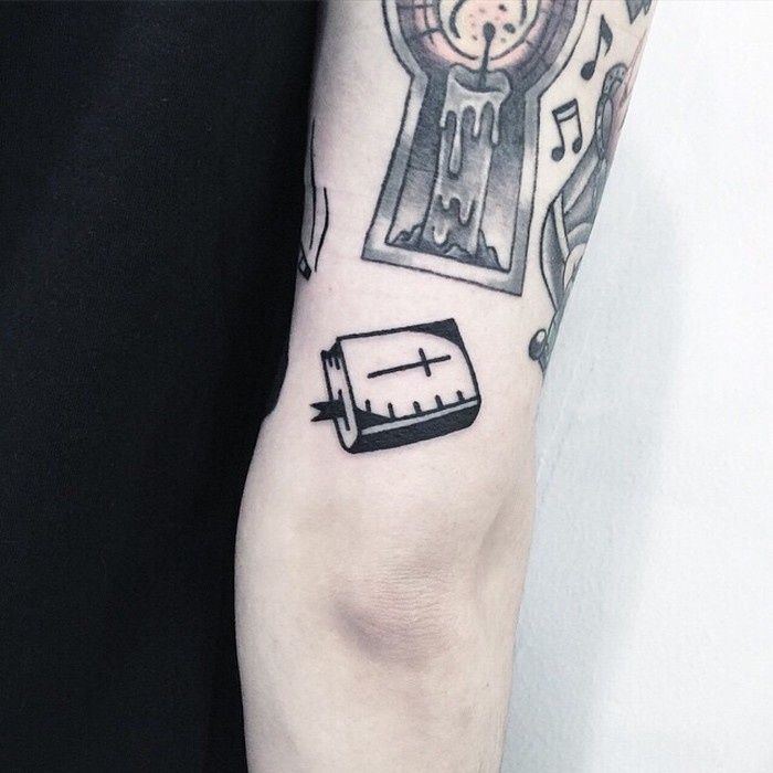 个性帅气的欧美男生纹身图案