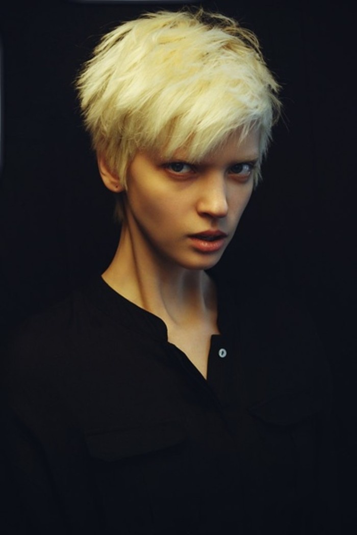 率性潮流欧美女生短发发型图片