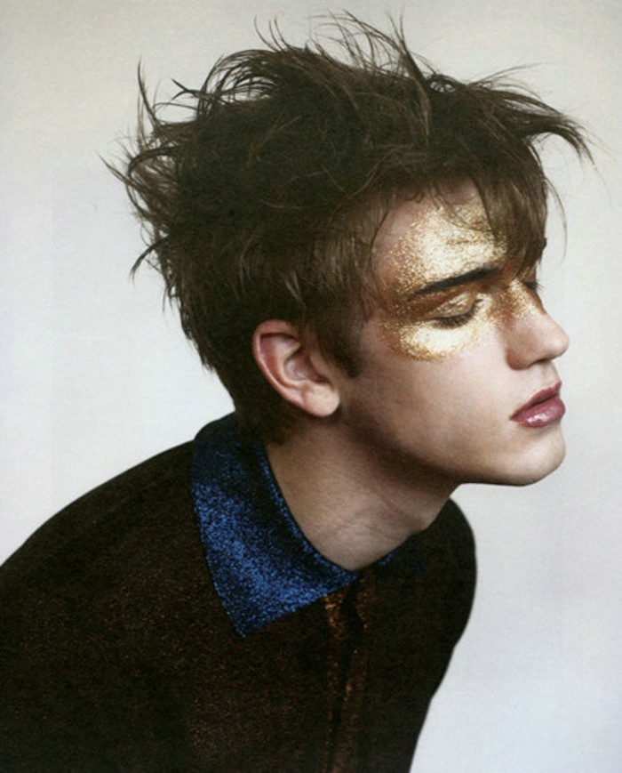 潮流男生欧美风发型图片