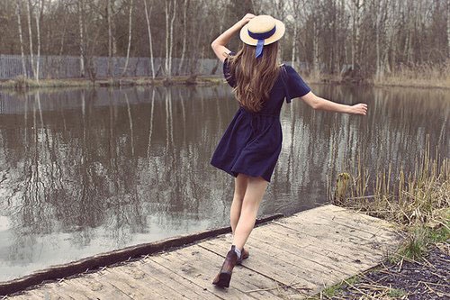 治愈系唯美意境女生欧美图片