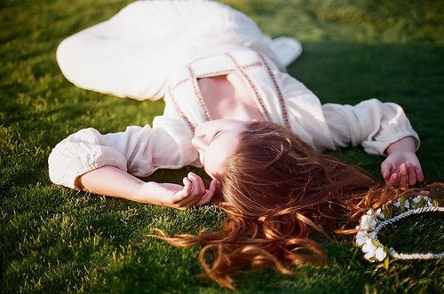 治愈系唯美意境女生欧美图片