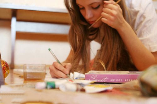 治愈系唯美意境女生欧美图片