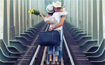 治愈系浪漫欧美情侣唯美壁纸