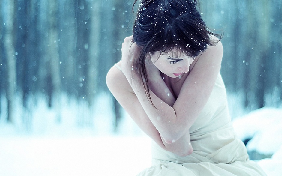 唯美欧美范女生意境图片