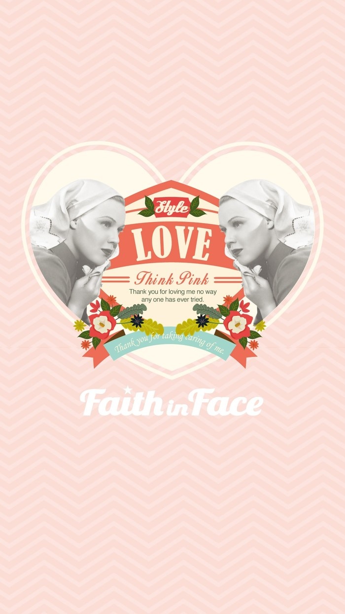 甜美复古欧美风高清手机壁纸