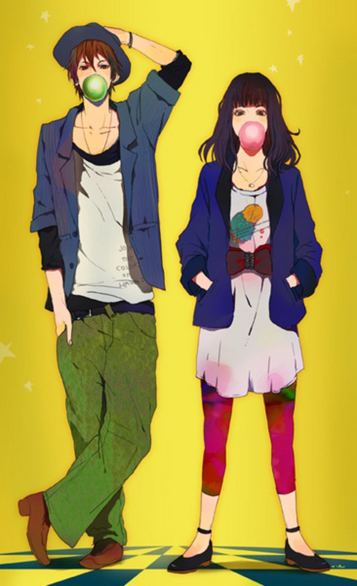 意境欧美情侣专用手机壁纸