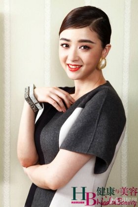 中国内地女演员蒋欣写真图片