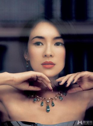 性感女神章子怡时尚大片