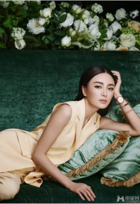 中国女演员秦岚华丽照片曝光