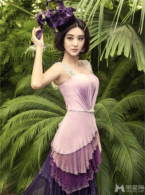 女明星甘露化身美仙子的图片