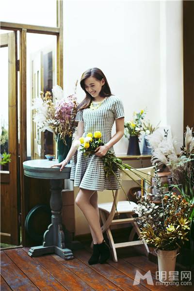 女演员江铠同唯美写真图片