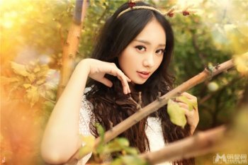 我为宫狂演员孙耀琦春日唯美写真